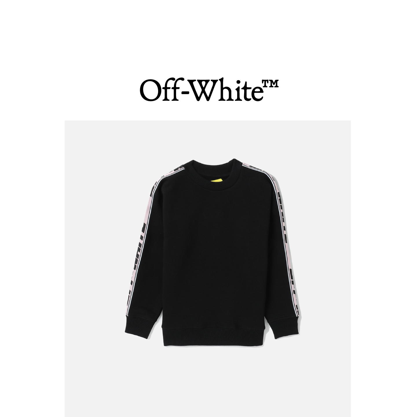 OFF-WHITE c/o VIRGIL ABLOH™童装圆领卫衣休闲上衣BAF310XI
