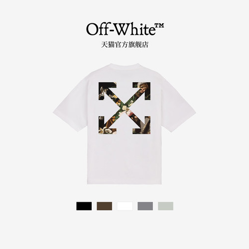 OFF-WHITE™宽松短袖T恤