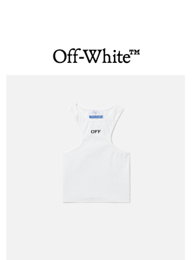 OFF-WHITE c/o VIRGIL ABLOH™女装修身短款工字背心860110XM
