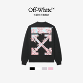 OFF 休闲圆领卫衣 新款 WHITE™ 情侣装