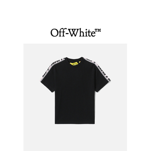 VIRGIL ABLOH™童装 T恤上衣AAJ310XI OFF 圆领短袖 WHITE