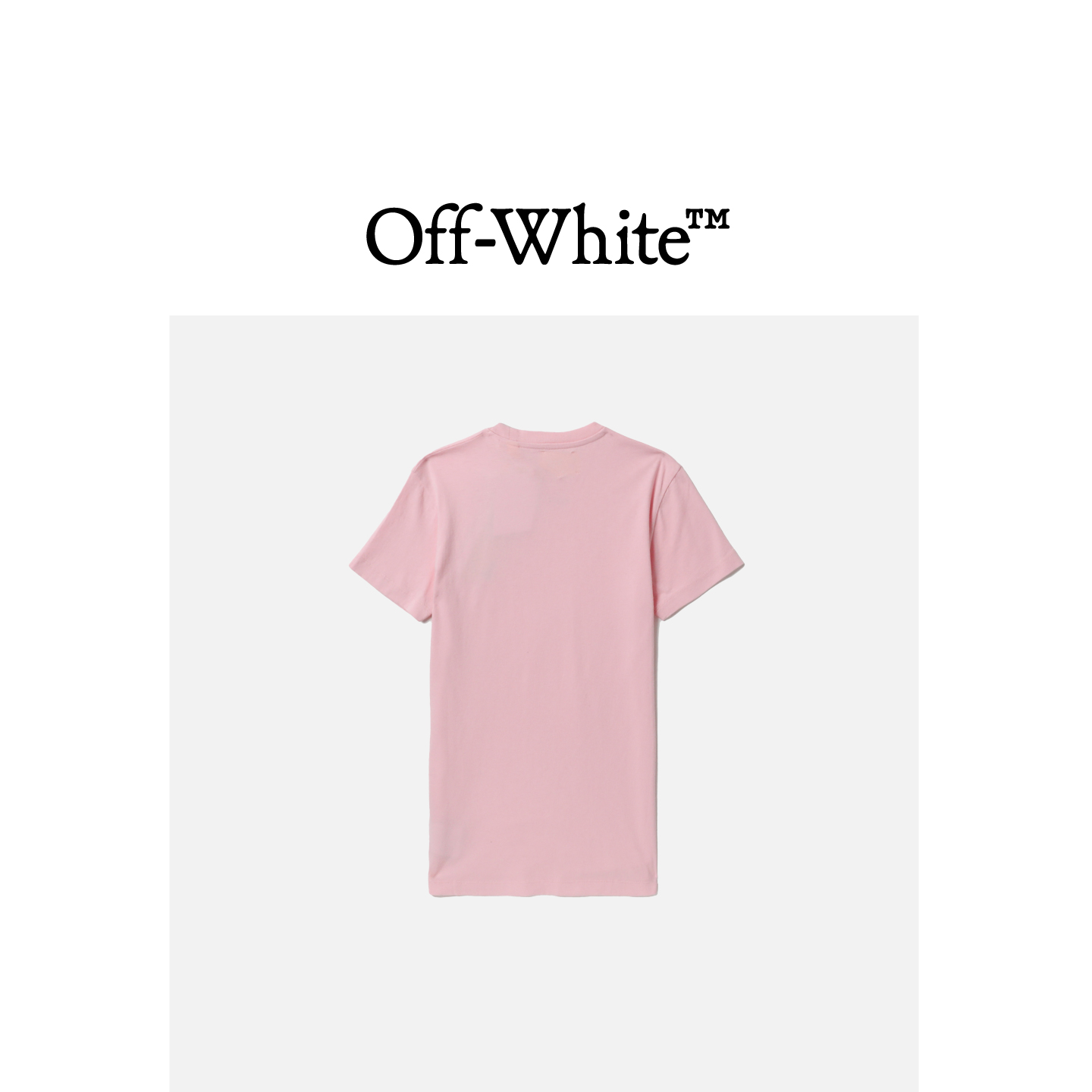 OFF-WHITE c/o VIRGIL ABLOH™女童纯色短袖连衣裙T恤裙J301XI