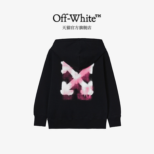 OFF-WHITE™童装新款连帽拉链卫衣休闲外套