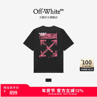 OFF-WHITE™ 情侣装新款宽松短袖T恤圆领半袖