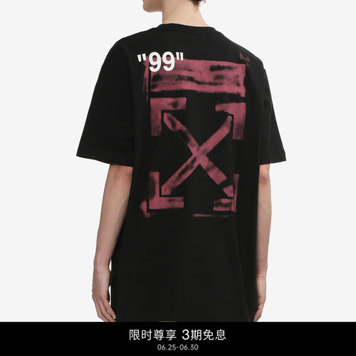 OFF-WHITE™ 情侣装新款宽松短袖T恤圆领半袖