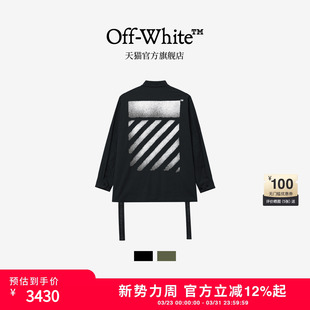 翻领工装 新款 夹克酷感街潮多口袋休闲外套 WHITE™情侣装 OFF