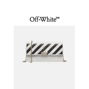 WHITE ABLOH™女款 VIRGIL 翻盖单肩包链条包007101XI OFF
