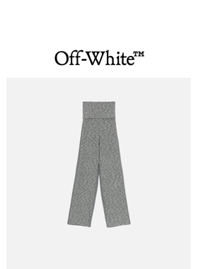 OFF-WHITE c/o VIRGIL ABLOH™女装混色针织长裤休闲裤012207XJ