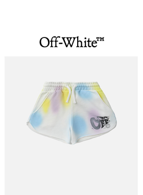 OFF-WHITE c/o VIRGIL ABLOH™童装扎染拼色运动短裤ILE001XK