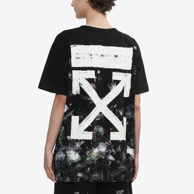 OFF-WHITE™ 情侣装新款涂鸦效果宽松短袖T恤
