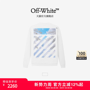 新款 情侣装 宽松圆领卫衣休闲上衣 WHITE™ OFF