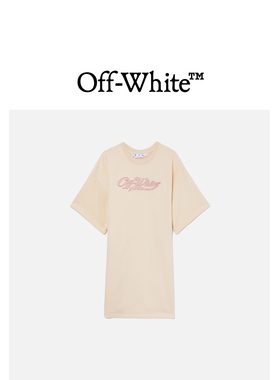 OFF-WHITE c/o VIRGIL ABLOH™女装廓形半袖连衣裙T恤裙010132X