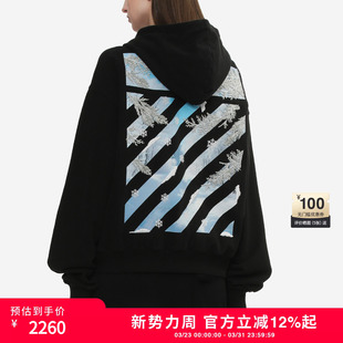 新款 情侣装 连帽拉链卫衣休闲外搭 WHITE™ OFF