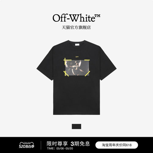 OFF-WHITE™情侣装印花纯棉T恤