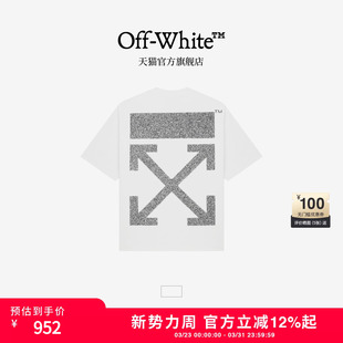 WHITE™ 饰短袖 情侣装 双箭头装 T恤 新款 OFF