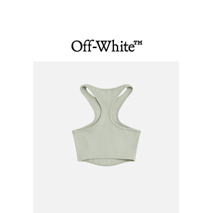 VIRGIL ABLOH™女装 工字背心时髦辣妹内衣 OFF 短款 WHITE