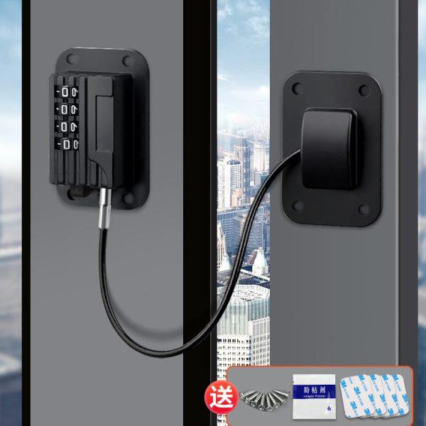 窗户锁扣防护塑钢铝合金平移纱窗防护推拉门儿童安全锁防盗限位器,基础建材,窗锁,淘宝优惠券,粉丝福利购,淘宝优惠卷