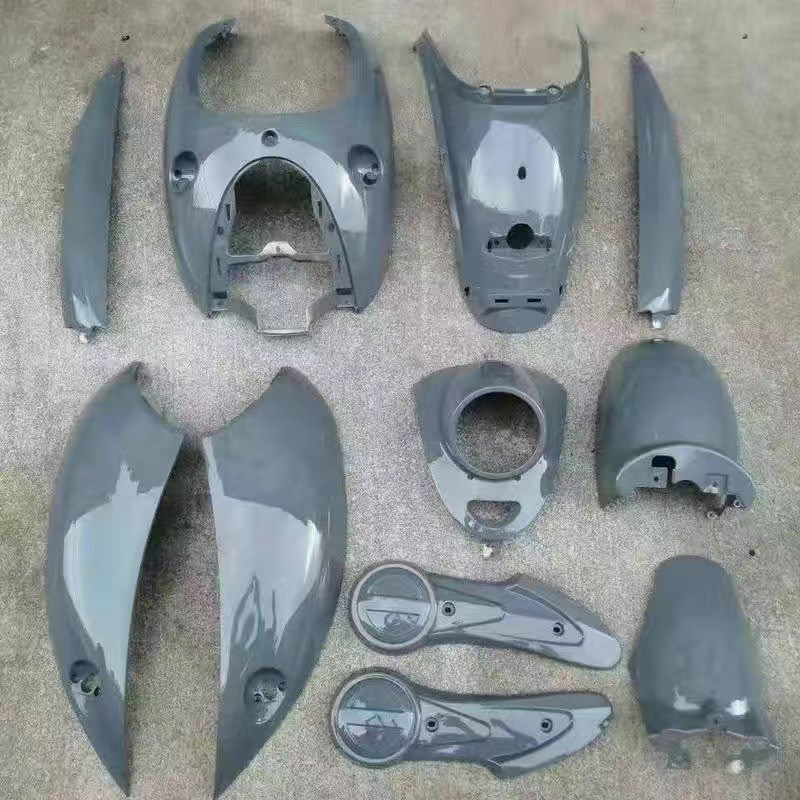 欧版电动车小龟王外壳全套v龟五小绵羊烤漆件塑件壳子外观改装全