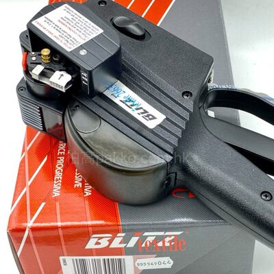 意大利BLITZ打号码机2663标签机单排9位双跳连续跳号器裁床包邮