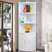 角柜墙角三角多层转角柜拐角置物架落地收纳储物三角形置物架墙角