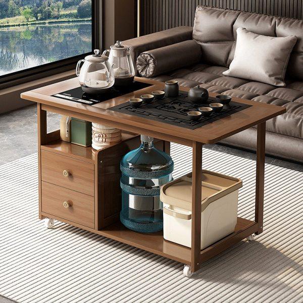 茶桌客厅家用茶几小户型沙发边几烧水壶一体茶台非实木移动茶水柜,住宅家具,家用茶台/茶桌,淘宝优惠券,粉丝福利购,淘宝优惠卷