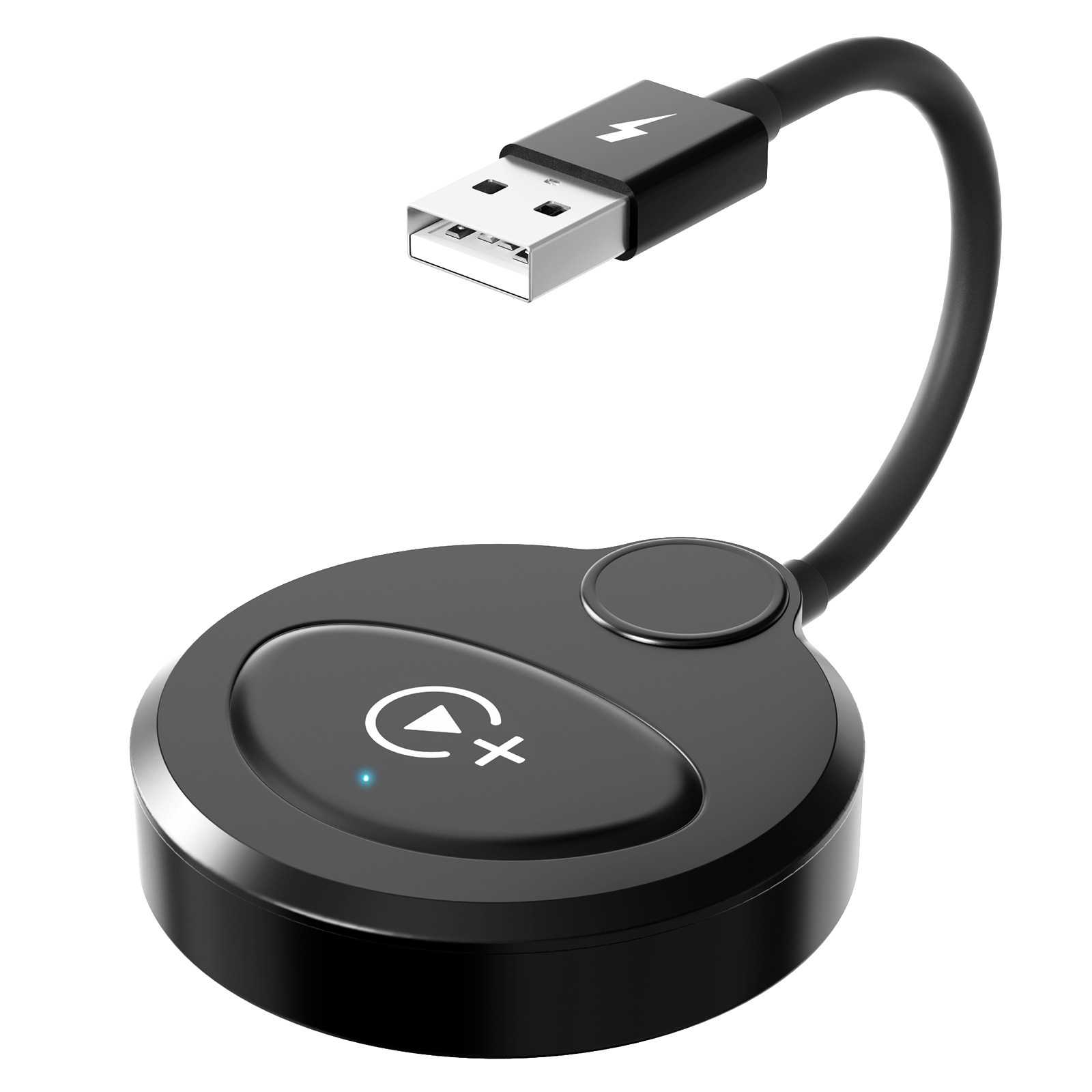 Android Auto有线转无线车机互联Carplay盒子车载视频转换器