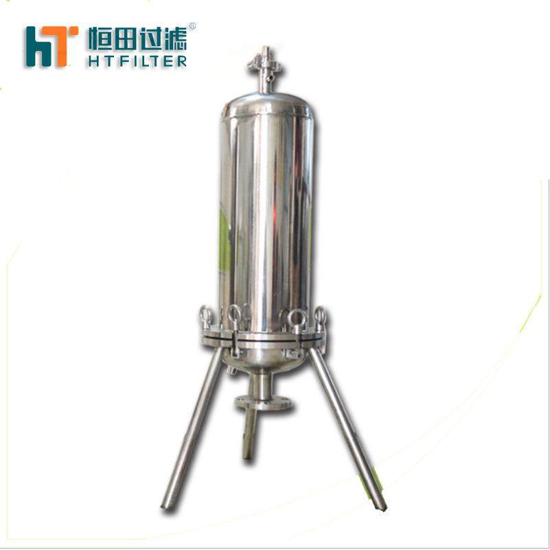 厂家多滤芯定制不锈钢法兰接口精密微孔膜滤芯式过滤器