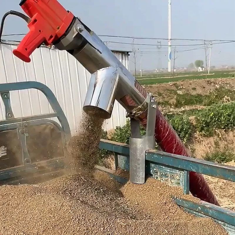 吸粮机家用小型粮食机软管吸玉米机新款上料机沙R子自动吸料机绞