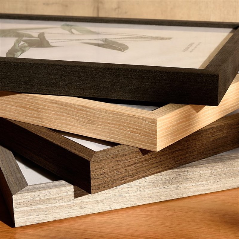 大尺寸原木色相框全开2开4k8kA3a2Ca4画框木条自己组装36寸60*90