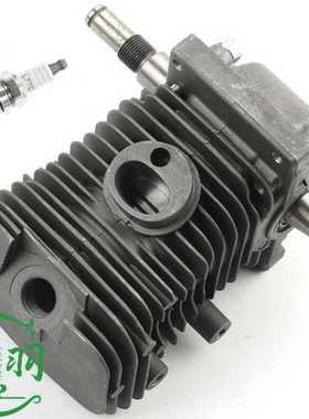 油锯MS018 MS180 170 017气缸总成 缸体 缸套 火花塞宸羽配件38mm