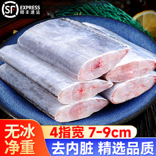 带鱼段中段四指宽商用无冰特大号新鲜冷冻深海水产批发500g刀鱼