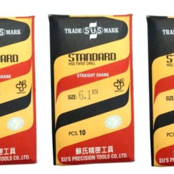 台湾苏氏SUS麻花钻头/ 高速钢钻头/进口钻头/钻咀ф10.0-ф10.9