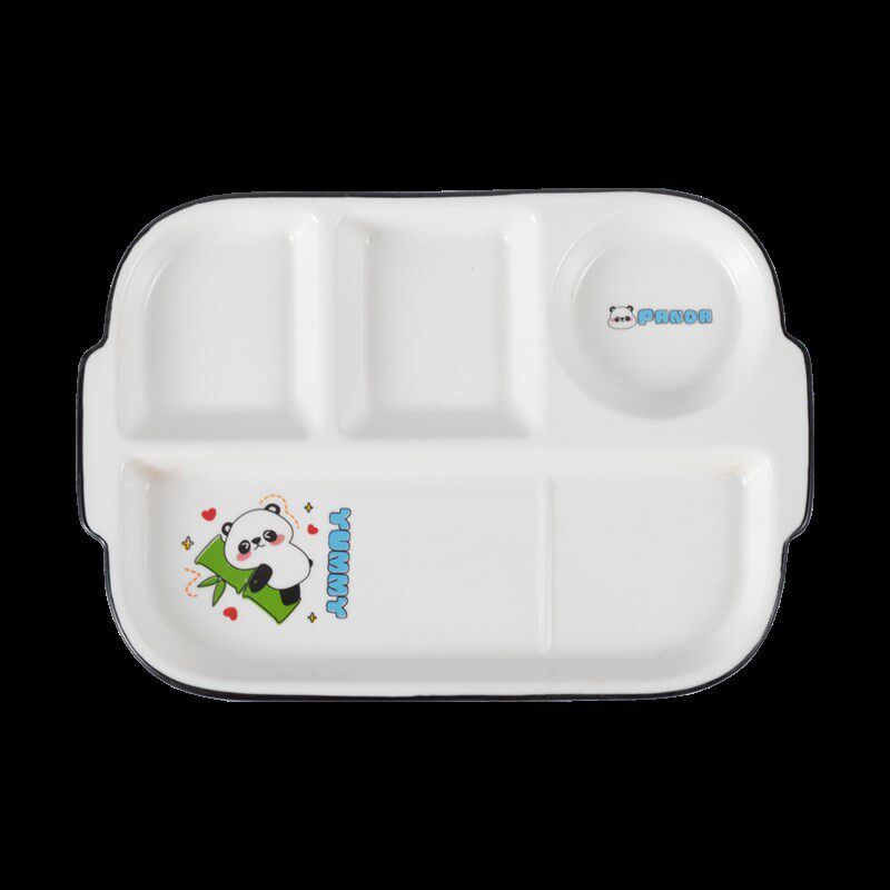 陶瓷餐盘分隔盘儿童早餐盘分格盘子月子餐盘餐具学生食堂餐盘套装