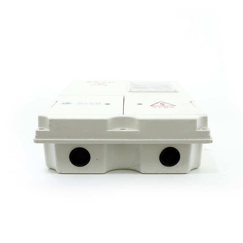 玻璃钢白色箱式壁挂 电表动力表动力箱箱双开门插V卡配电二三相位