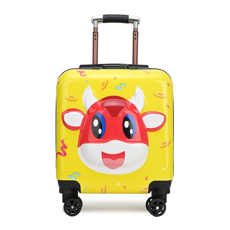 儿童行李箱男孩可登机旅行箱可坐18寸20寸女孩皮箱拉杆箱卡通旅游