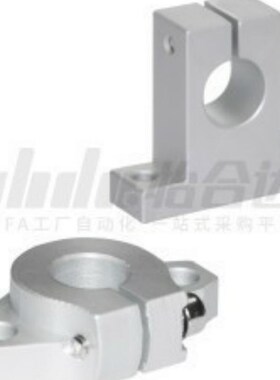 法兰导向轴支座GFC01/GFF01-vD8/D10/D12/D13/D16/D20光轴固定座