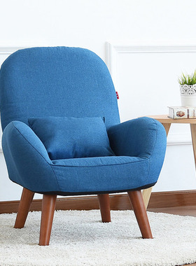 懒人沙发喂奶椅子哺乳椅阳台单人B小沙发椅卧室网红凳子靠背休闲