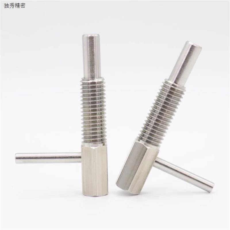 分度销L型旋钮柱塞LBLT弹簧定位销今尾止动安H全插销M6M8M10M12M1