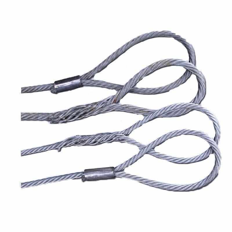 臻工品钢丝绳吊索具起重工具钢缆钢索吊具单位:条17.5W5MM3T6M