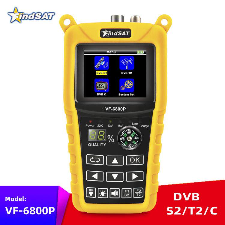 FindSATVF-6800P高清寻星仪调星仪DVB-S2T2C