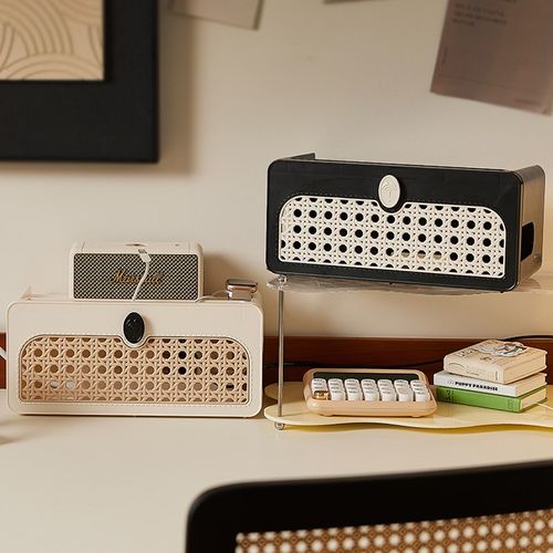 插排插座收纳盒插线板电源线数据线充电器电线收纳神器桌面集线器