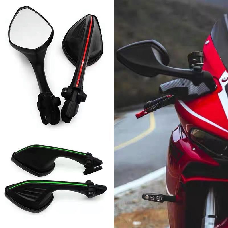 摩托车后视镜大视野超广角适用钱江贝纳利302R赛600赛400赛350250