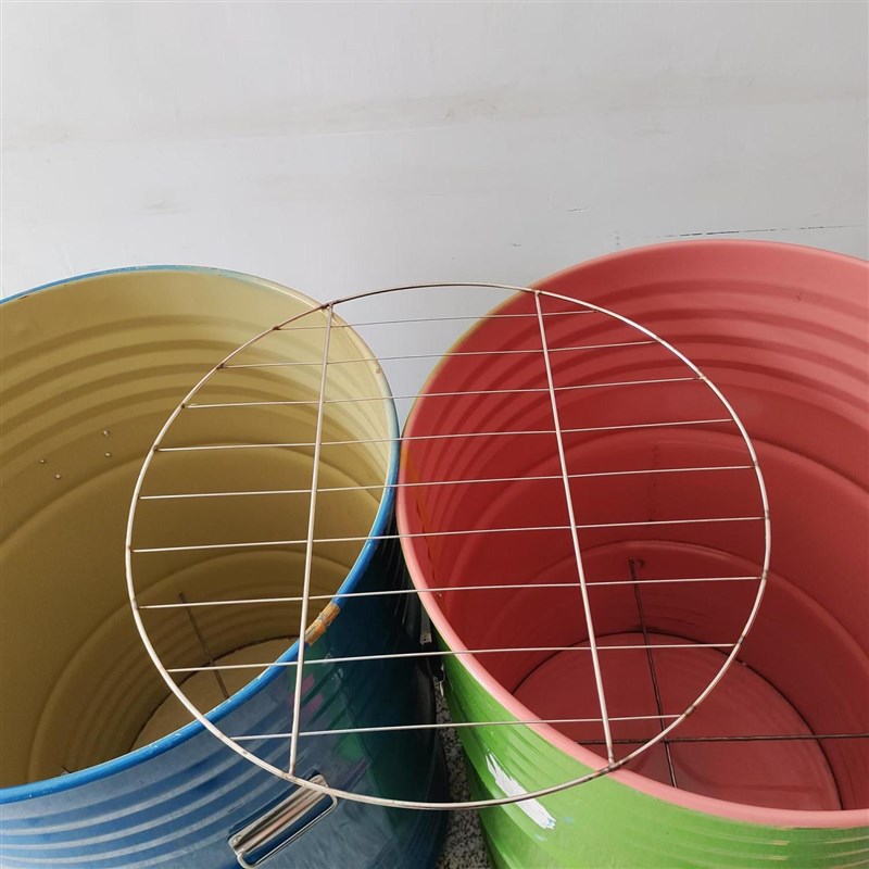 焚烧桶油桶改特大号室外烧纸桶焚烧烧金桶烧元宝加厚焚烧炉祭祖祠