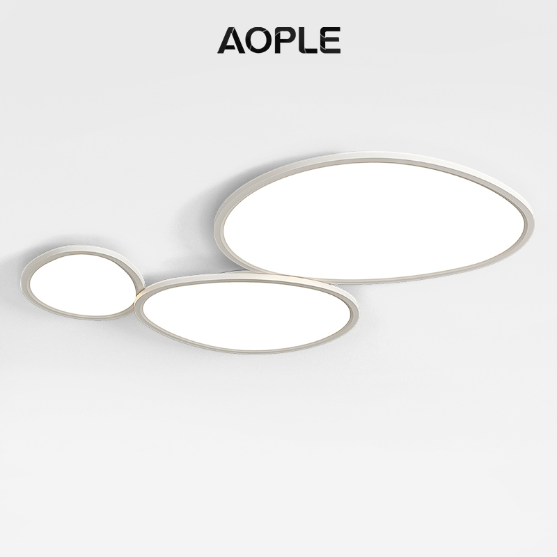 全光谱普瑞护眼客厅吸顶灯极简超薄led主灯房间卧室餐厅书房大灯