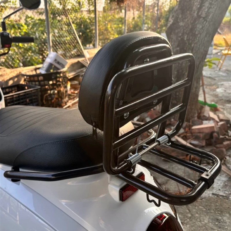 适用SYM三阳fiddle飞度4/5改装后尾货架铝合金尾箱架后置物架尾翼