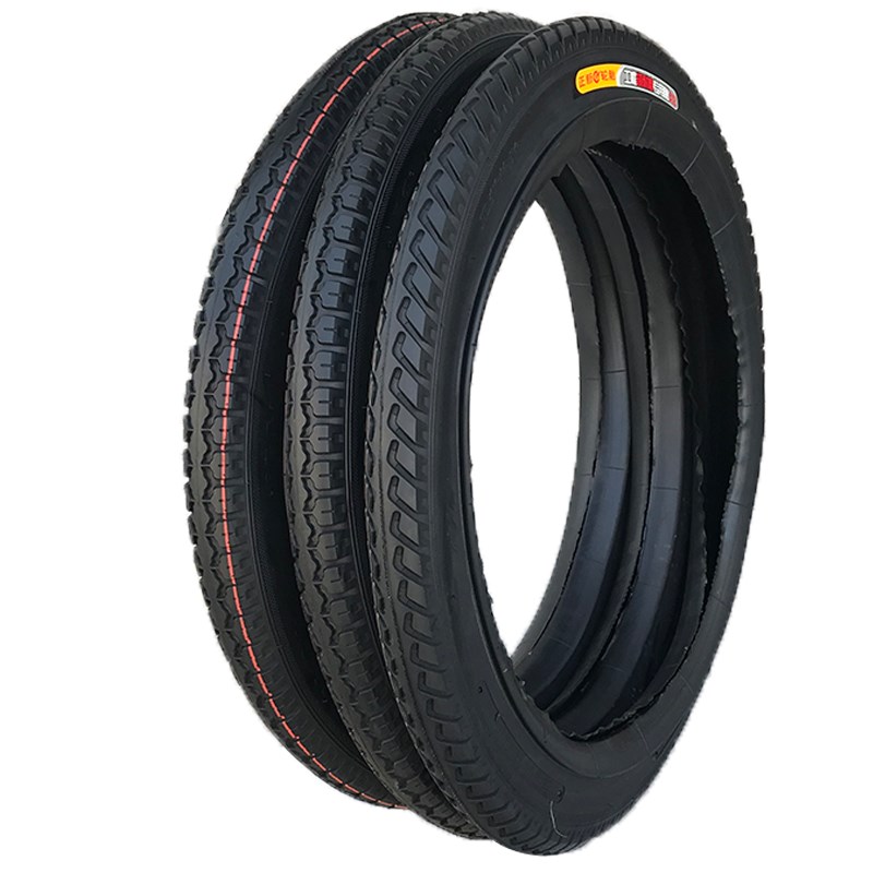 正新翻斗车手推车 板车内外胎26X2 1/2 耐载800公斤力车轮胎