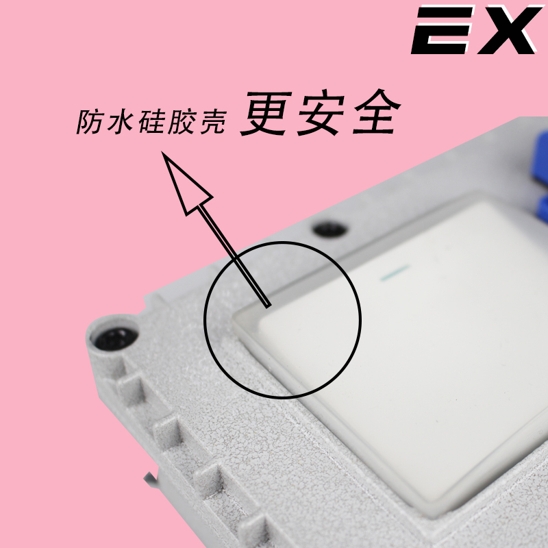 EX防爆开关插座一体防水明装墙壁五孔十孔户外照明工业开关220v