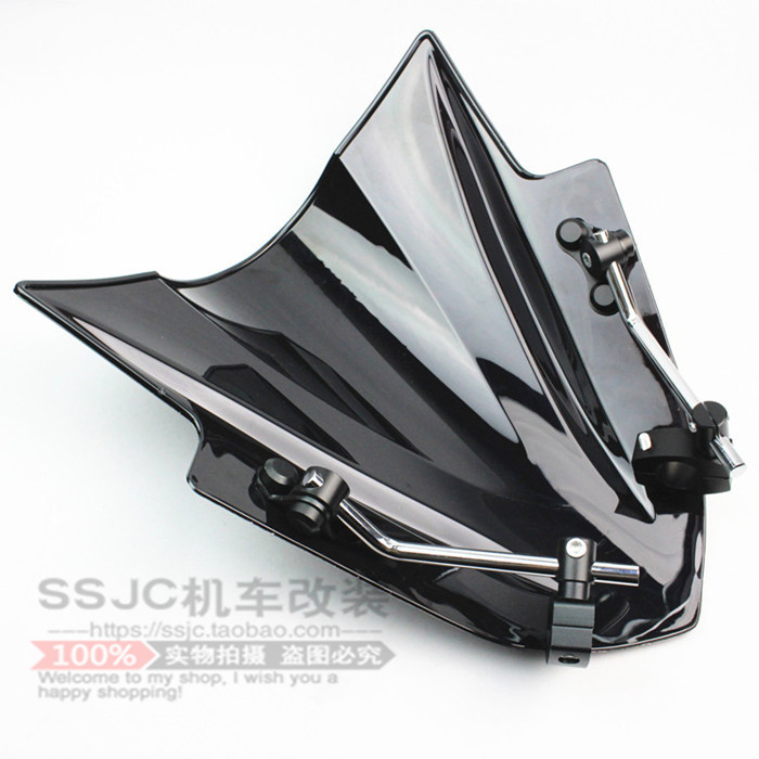 贝纳利大魔鬼502c排气改装配件752s摩托车机街车前挡风玻璃旅行版