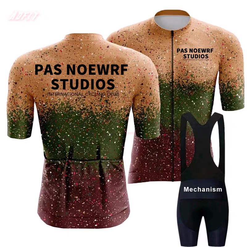 PNS 公路自行车夏季骑行服男女短袖牛奶丝面料舒适透气骑行套装