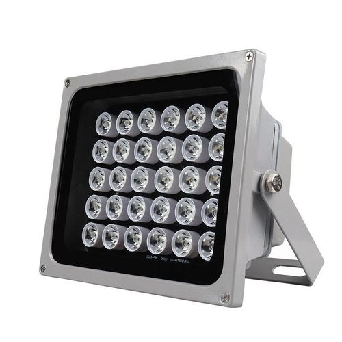 LED监控投光灯补光灯户外防水自动光控感应220V50W摄像头补光照明